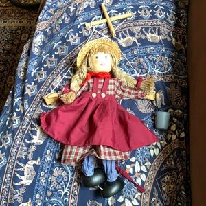 🌞Handmade Heidi Marionette!